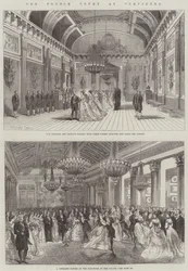 Der französische Hof in Compiègne